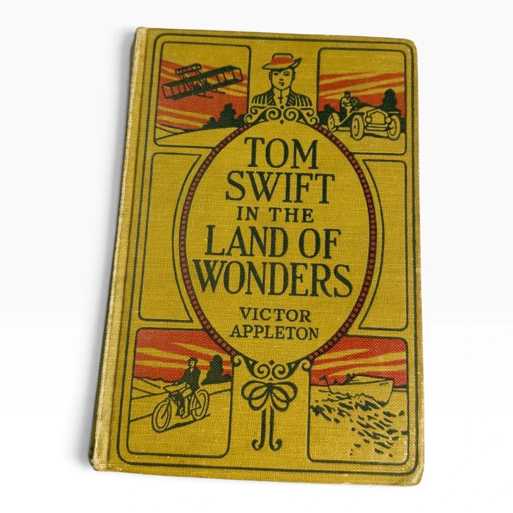 Vintage Tom Swift Book Set of 5 Victor Appleton Grosset & Dunlap Hardcovers